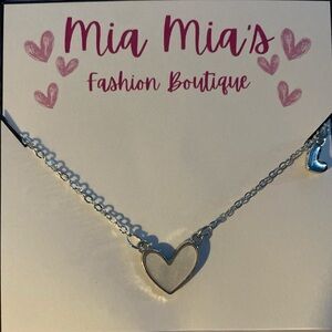 Silver Heart Necklace